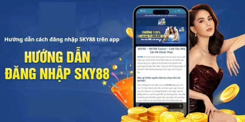 Hướng dẫn đăng nhập trên Sky88