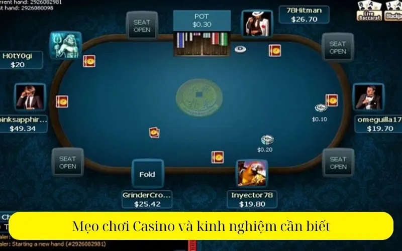 Mẹo chơi Casino và kinh nghiệm cần biết