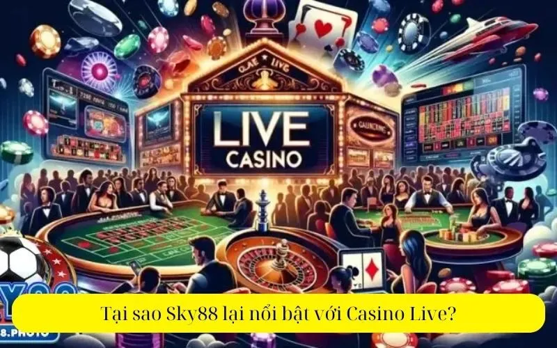 Tại sao Sky88 lại nổi bật với Casino Live